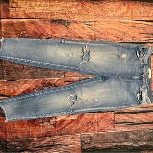 KanCan Light Blue Distressed Skinny Jeans